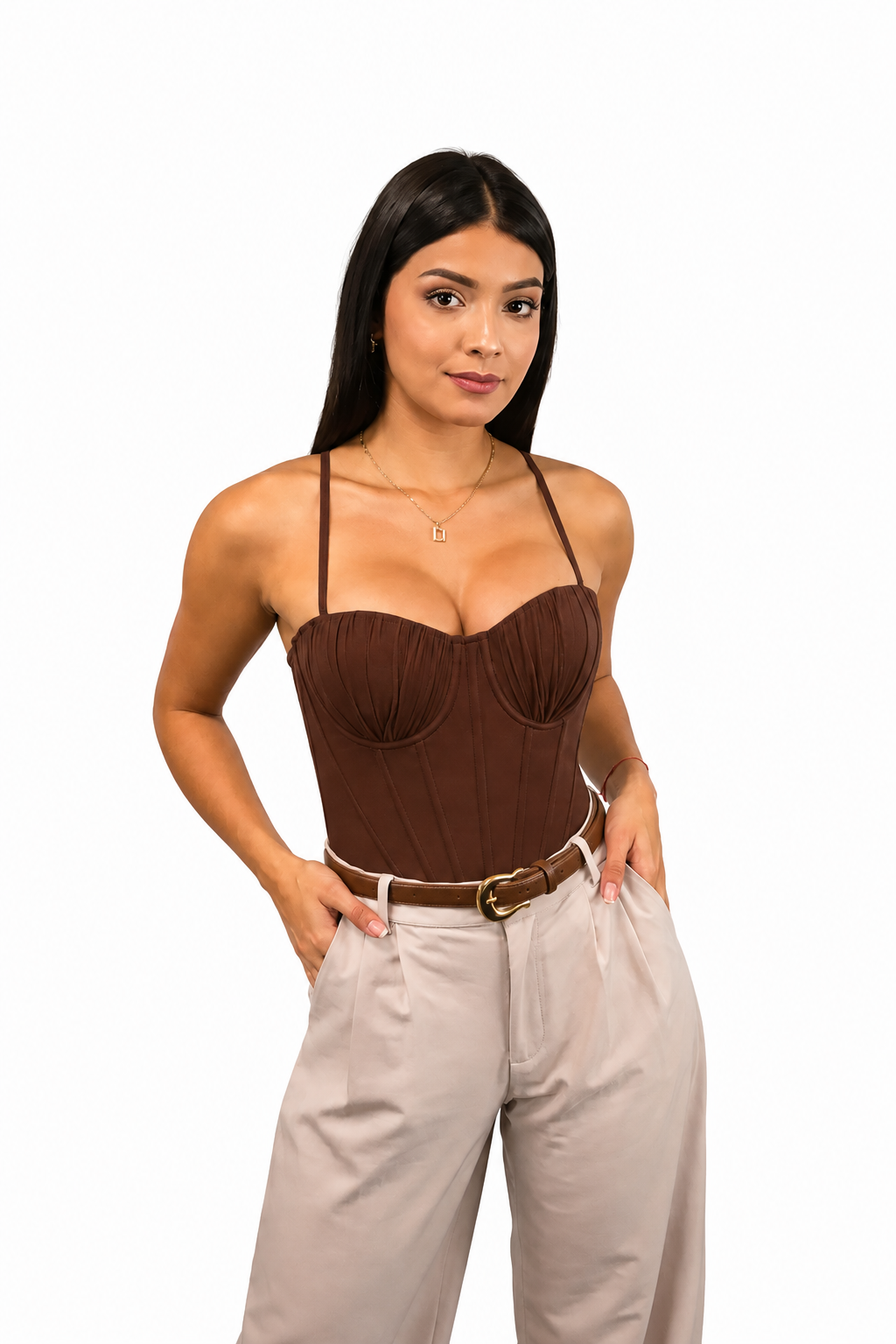 CORSET C/CAMEL T/STAN