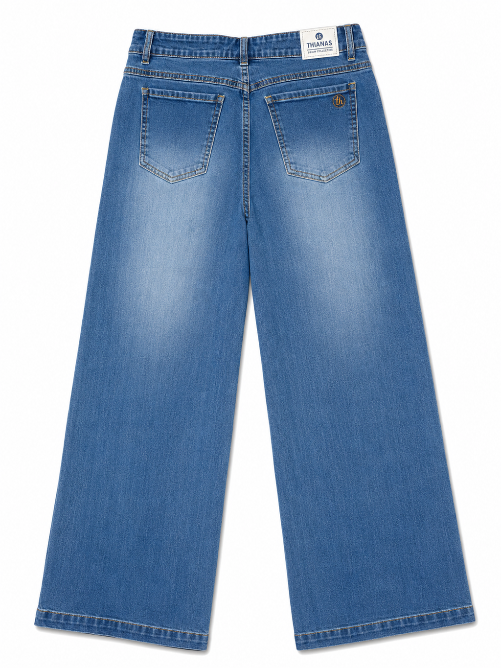 JEANS BAGY BRILLO C/ VERDE MADERA T/34