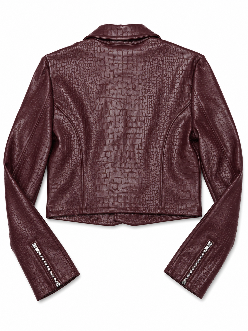 CASACA CUERINA LABRADA - VINO TALLA M