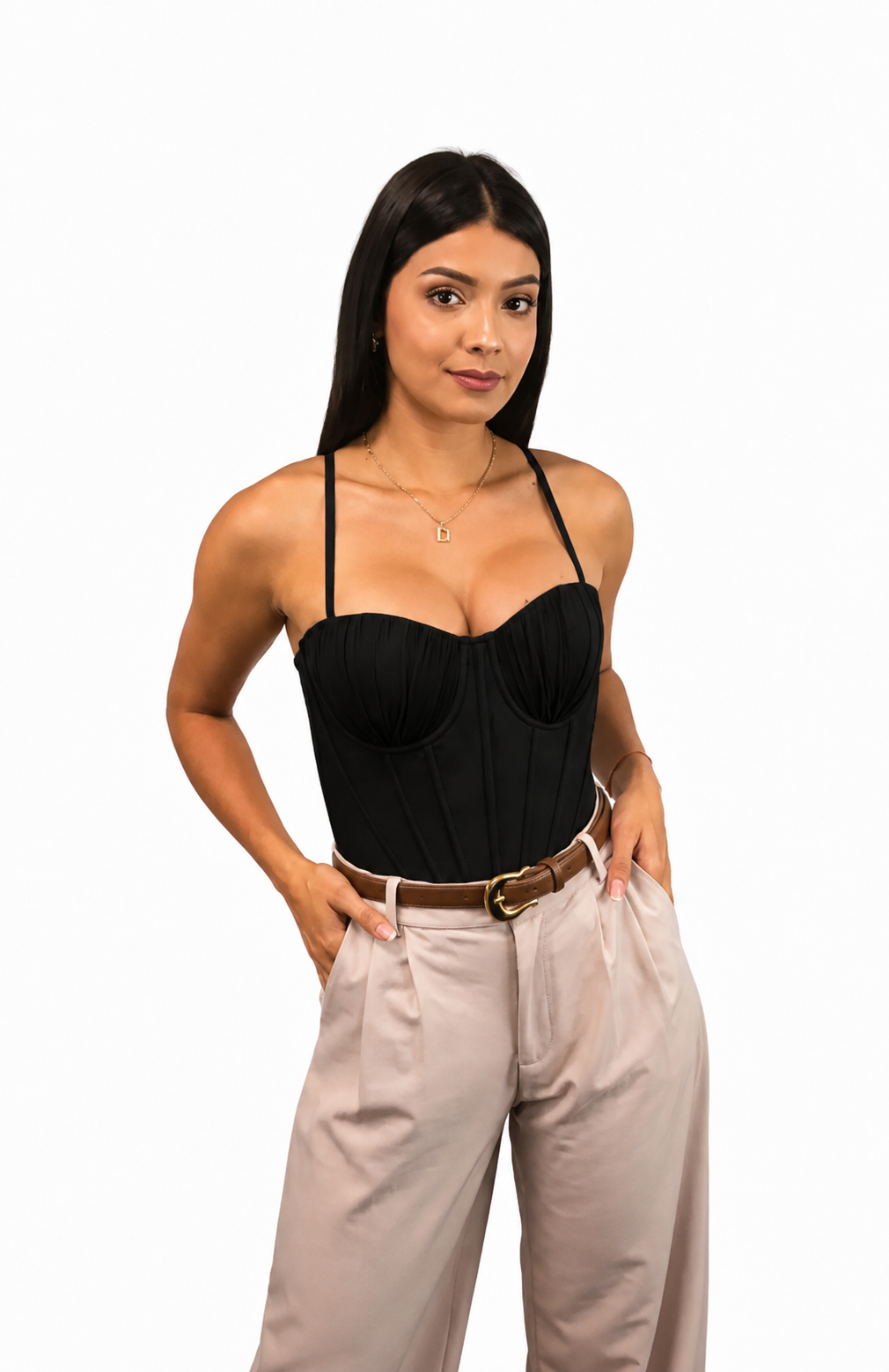 CORSET C/NEGRO  T/STAN